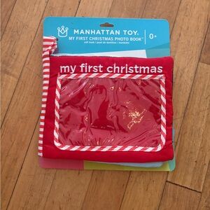 Manhattan Toy My First Christmas Photo Book - Red